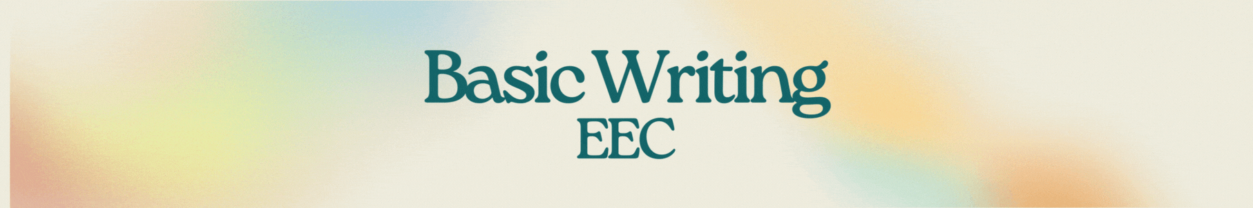 Basic Writing/Writing A   A (EC II/2023/2024)