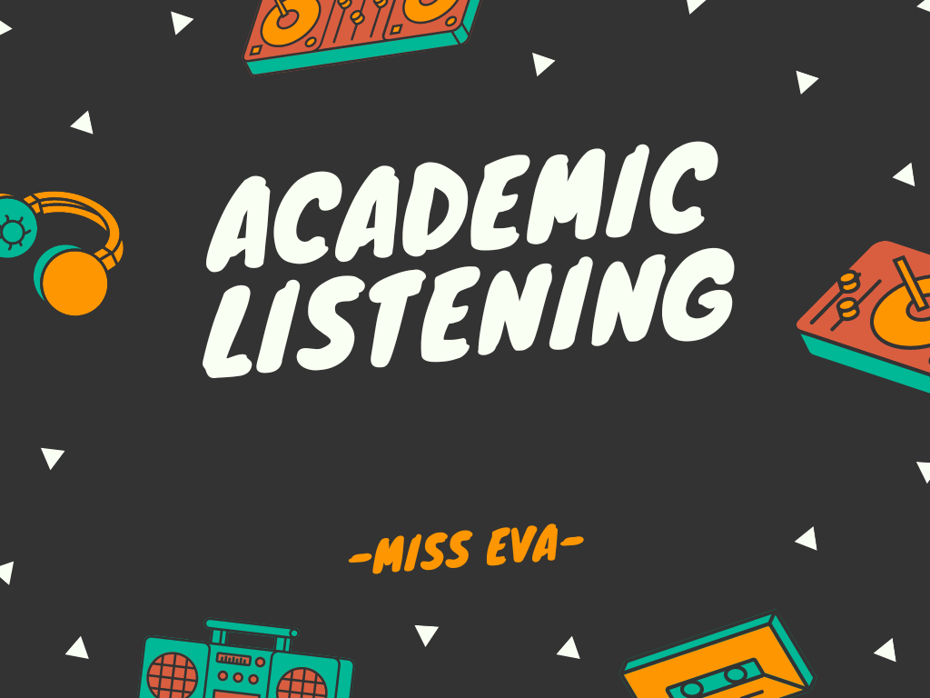 Academic Listening  A (EC II/2023/2024)