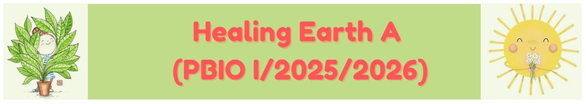 Healing Earth A (PBIO I/2025/2026)