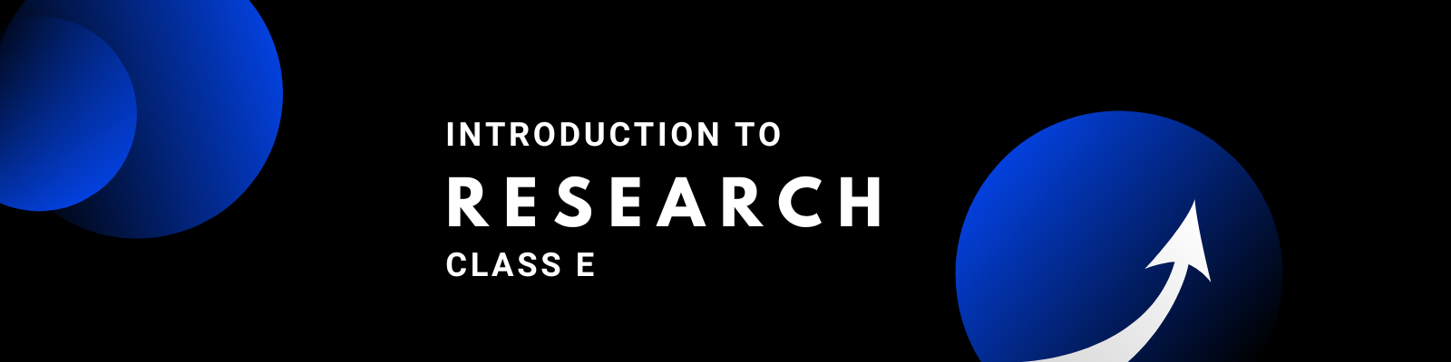 Introduction to Research E (SING I/2025/2026)