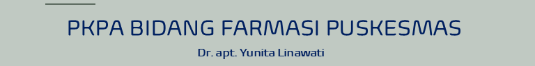 PKPA Bidang Farmasi Puskesmas-51-B-Dr. apt. Yunita Linawati
